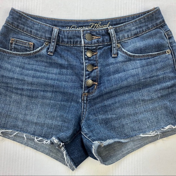 Universal Thread Pants - Universal Thread high rise denim cutoff shorts